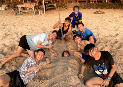 Boys Retreat at Carita Beach